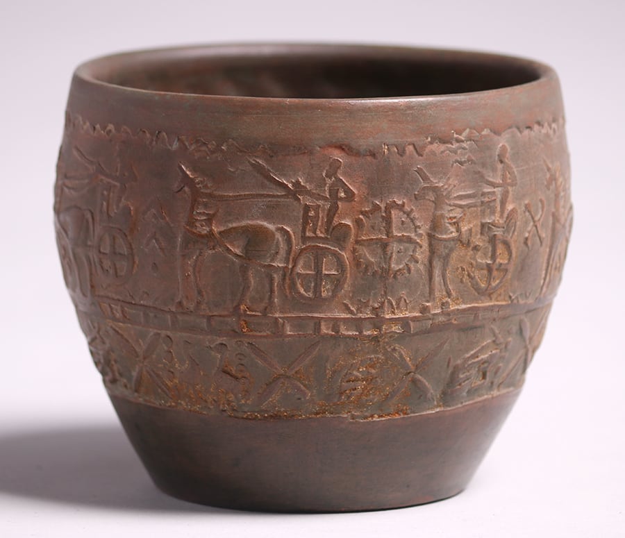 Merrimac Pottery Etruscan Vase C1902 1903 California Historical