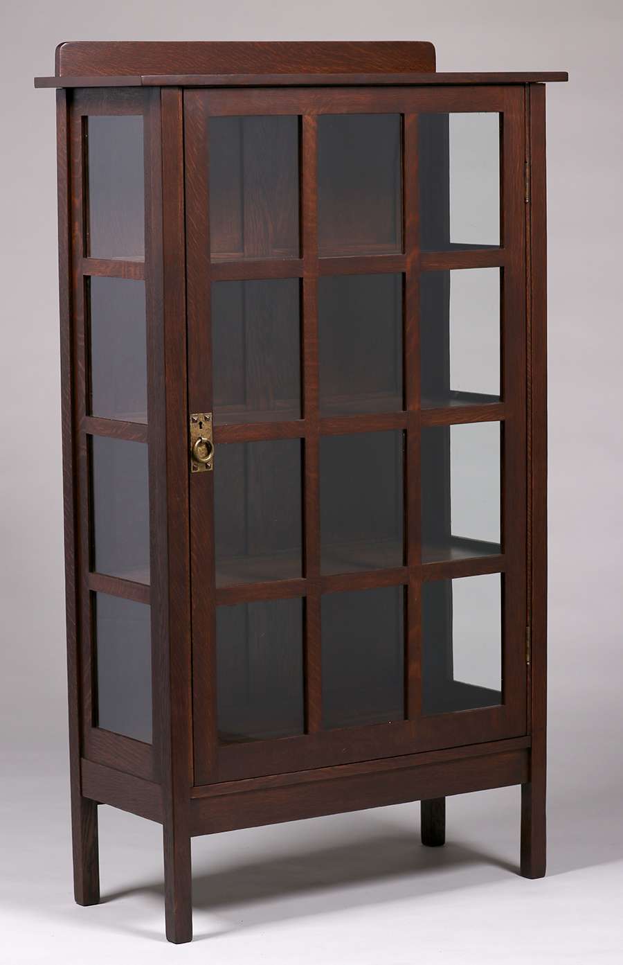 Charles Stickley One Door China Cabinet C1910 California