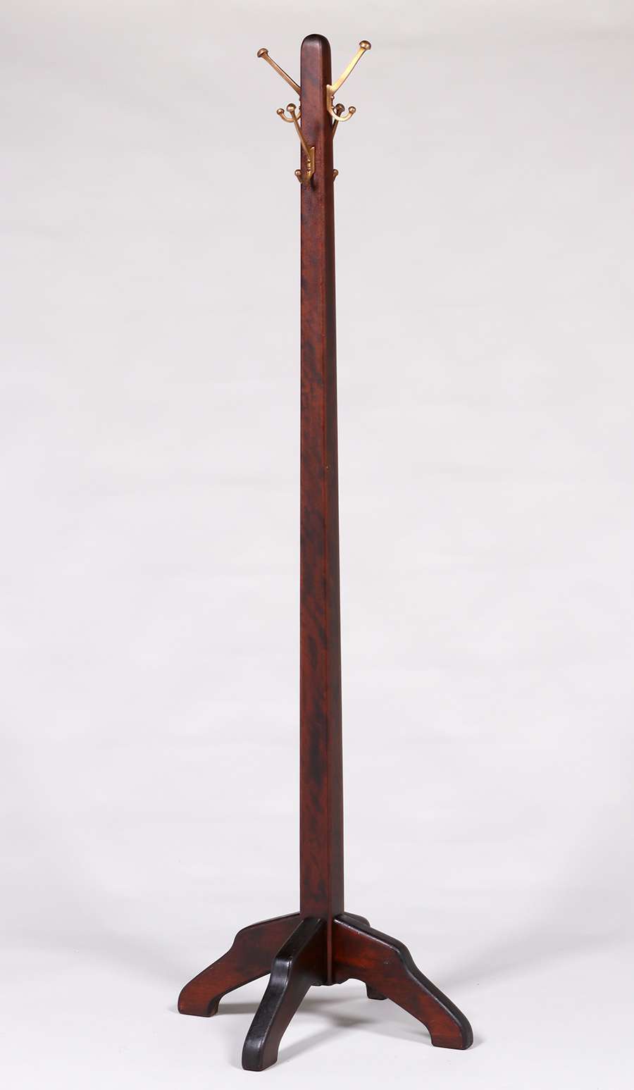 Arts & Crafts Mahogany Coatrack c1910 | California Historical Design