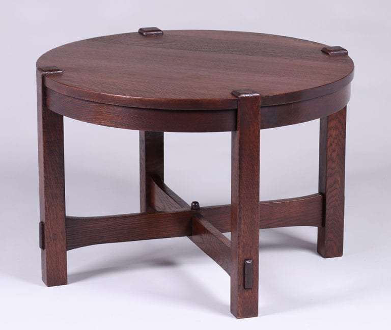 Gustav Stickley Coffee Table c1902 California Historical Design