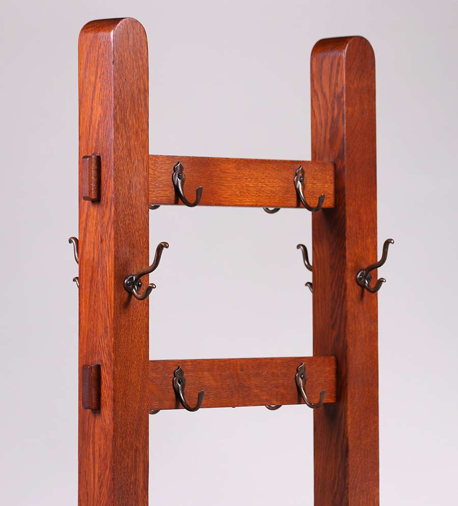 Stickley Brothers Double Coatrack c1910 | California Historical Design