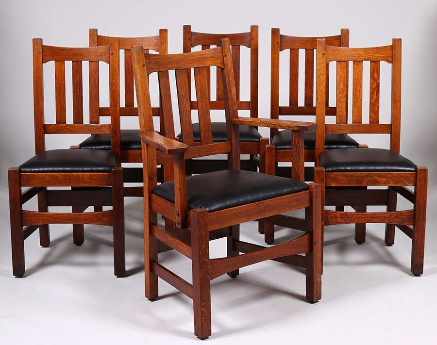 Used Stickley Dining Chairs at Louis Solomon blog