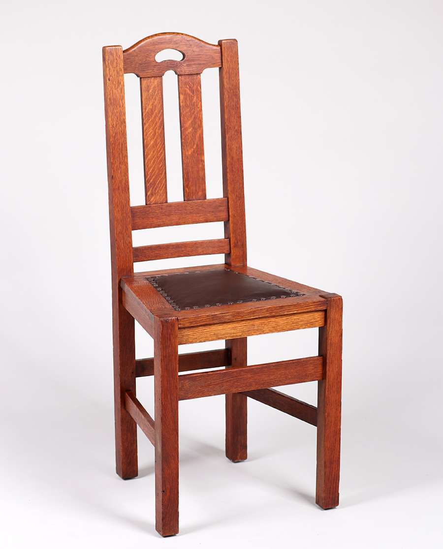 Stickley Brothers Side Chair Cutout Handle c1910 | California ...