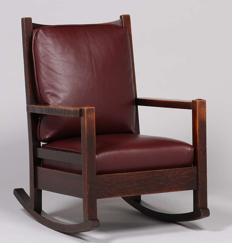 1902 stickley rocking chair deals