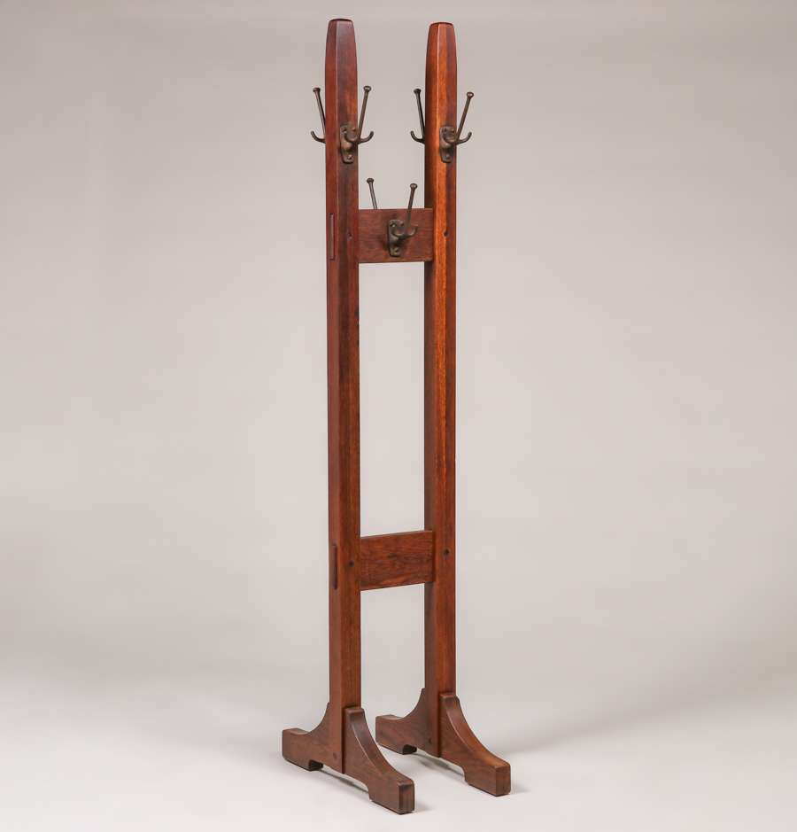 Gustav Stickley Double Coatrack c1910 | California Historical Design