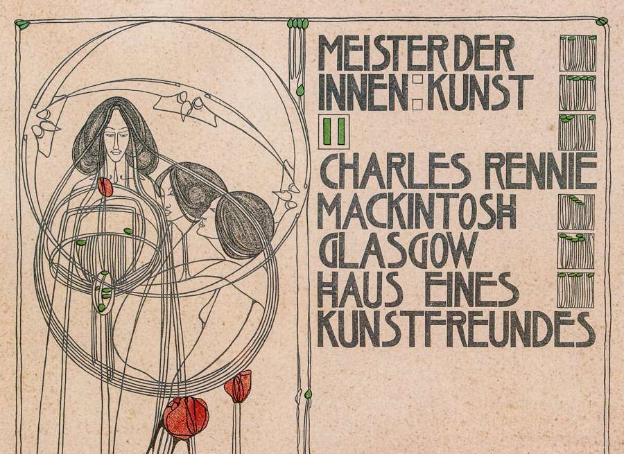 Charles Rennie Mackintosh Color Photolithograph Haus Eines ...