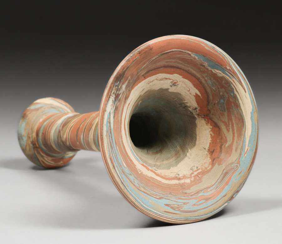 Niloak Pottery Candlestick