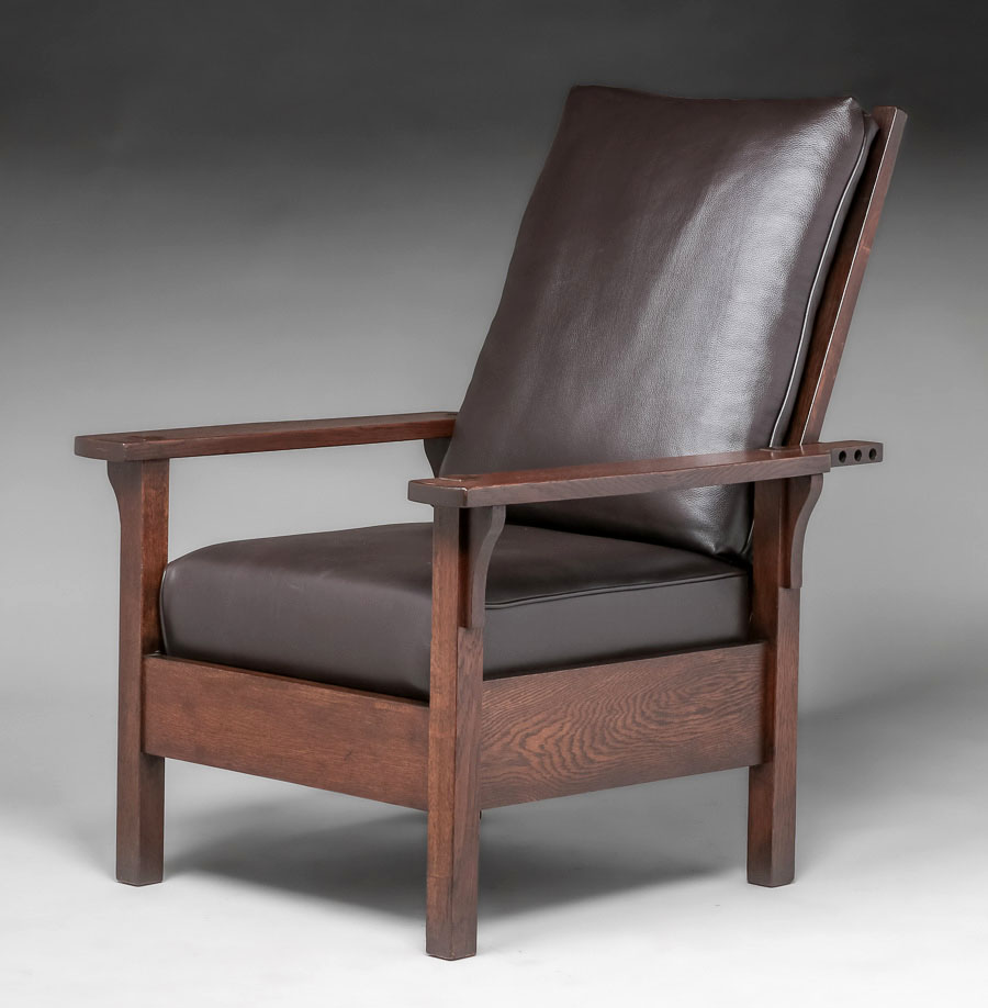 Gus bow arm online morris chair