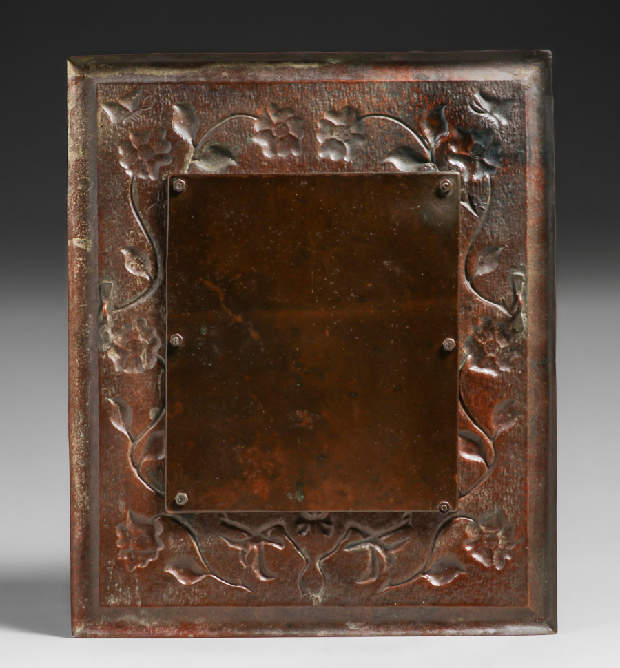 Arts & Crafts Hammered Copper Repousse Picture Frame c1910 | California ...