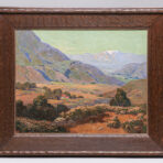 Elmer Wachtel (1864-1929) California Painting "Mountain Farm" 1910
