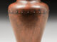 Gustav Stickley 320 Hammered Copper Riveted Vase C1905
