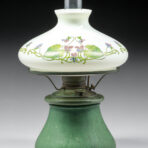Handel Hampshire Pottery Kerosene Lamp C1905