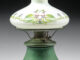 Handel Hampshire Pottery Kerosene Lamp C1905
