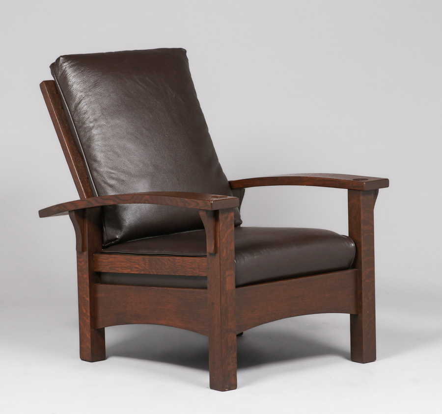 Gus bow arm morris chair deals